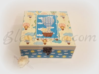 Кутия за бебешки съкровища "Сладкото бебе" - пътешественик
