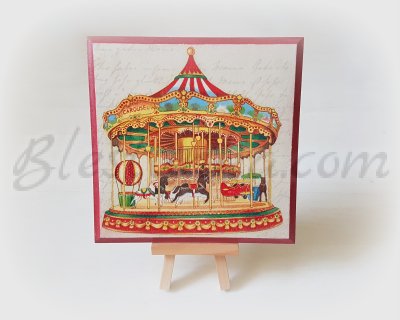 Wooden board "Carousel" 