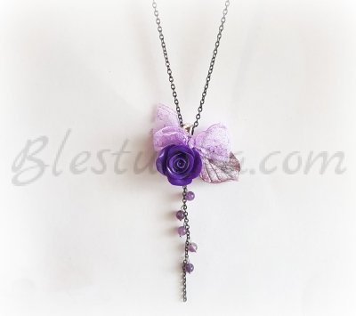 Necklace "Violet"