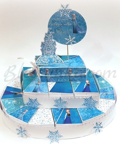 Paper cake "Winter's beauty"