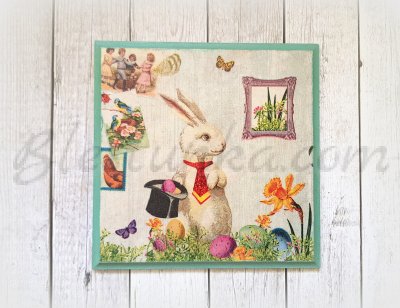 Wooden board "Easter Bunny"