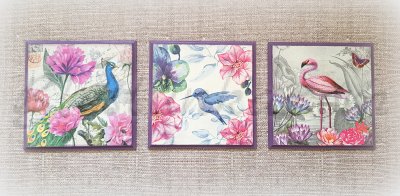 Canvas Set "Birds" 