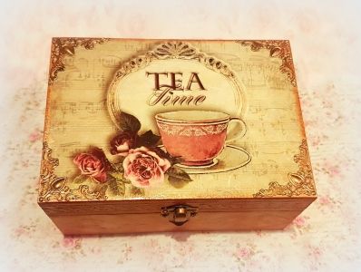 Cajas de madera para té
