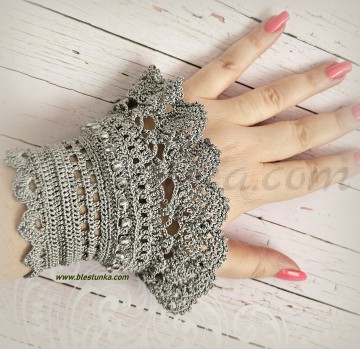 Bracelet "Silver Night"