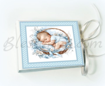 Mini album "Sweet baby" in blue 