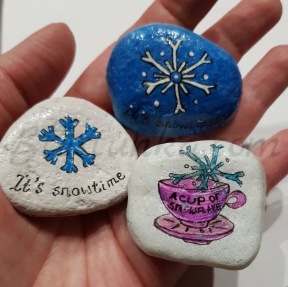 Gift set of painted stones 
