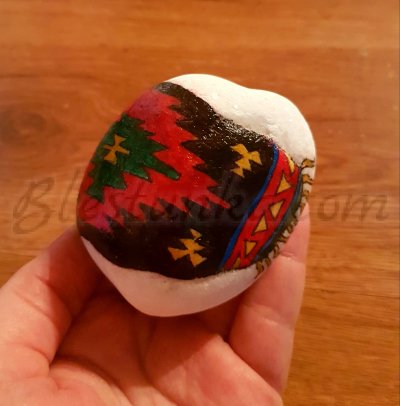 Stone "Bulgarian embroidery"