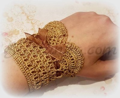 Bracelets "Sisters'' - gold