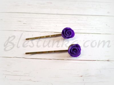 Hairpins "Violet"