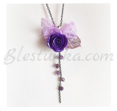 Necklace "Violet"