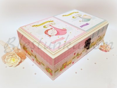 Baby`s treasure box "Twins" 