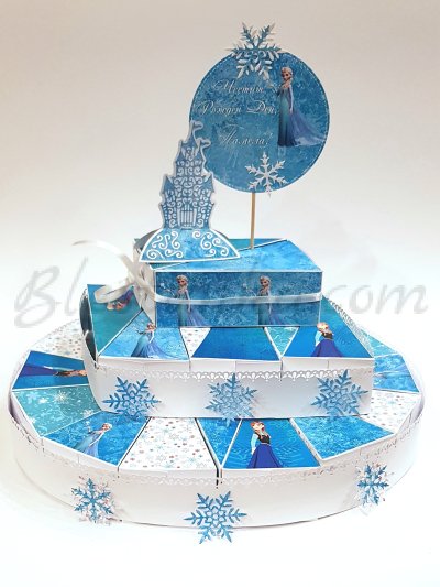 Paper cake "Winter's beauty"