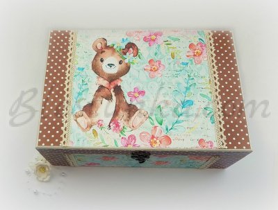 Baby`s Treasures Box "Sweet bear"