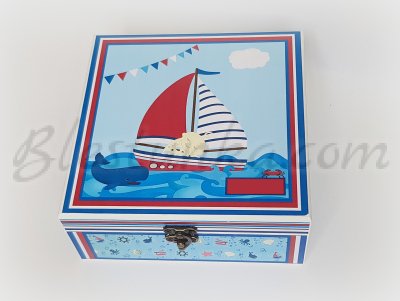 Кутия за бебешки съкровища "Морско приключение" 2