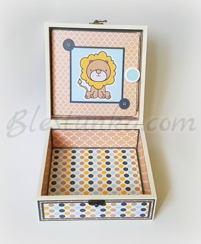 Кутия за бебешки съкровища "Малкото лъвче"