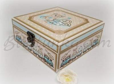 Кутия за бебешки съкровища "Меченце"
