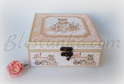Baby`s Memories Box "Little bear" - girl