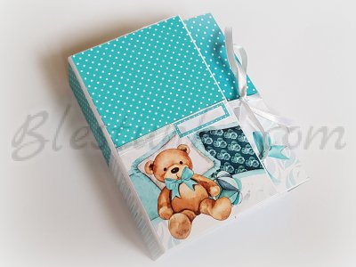 Album "Little bear" in blue
