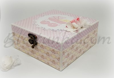 Кутия за бебешки съкровища "Сладкото бебе"