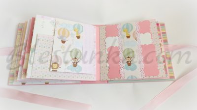 Diario del Bebé - de color rosa
