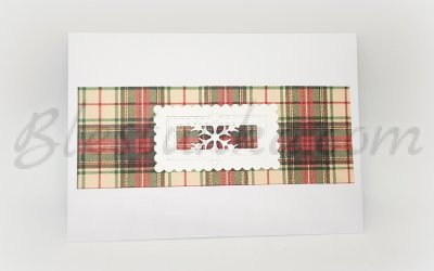 Коледна картичка "Подаръци" с плик