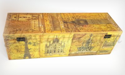 Wooden wine box 
