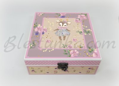 Кутия за бебешки съкровища "Малката сърничка" 
