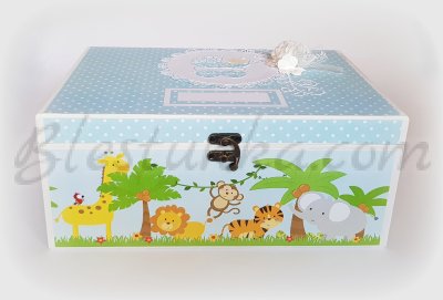 Baby`s Treasures Box "Sweet baby" boy -big