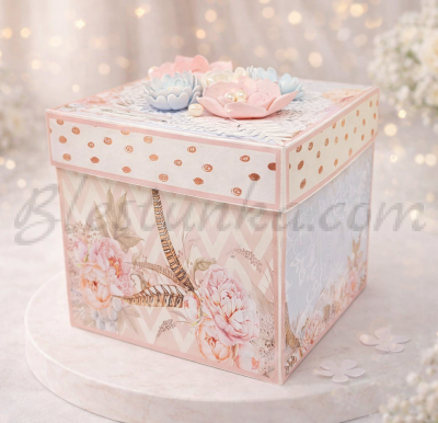 Caja sorpresa explosiva "Boda" 