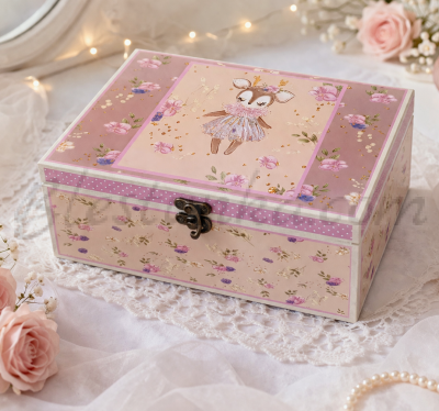 Baby`s Treasures Box "Little deer" - big