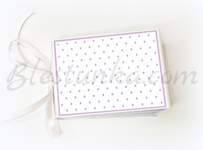 Mini album "Sweet baby" violet